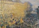 Art Print "Boulevard des Capucines" by Claude Monet