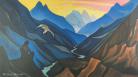 Art print "Command of Teacher" by N. Roerich